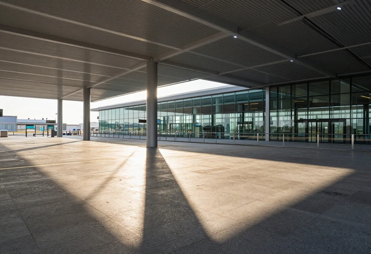 Automated express parking entry lanes at Melbourne Airport